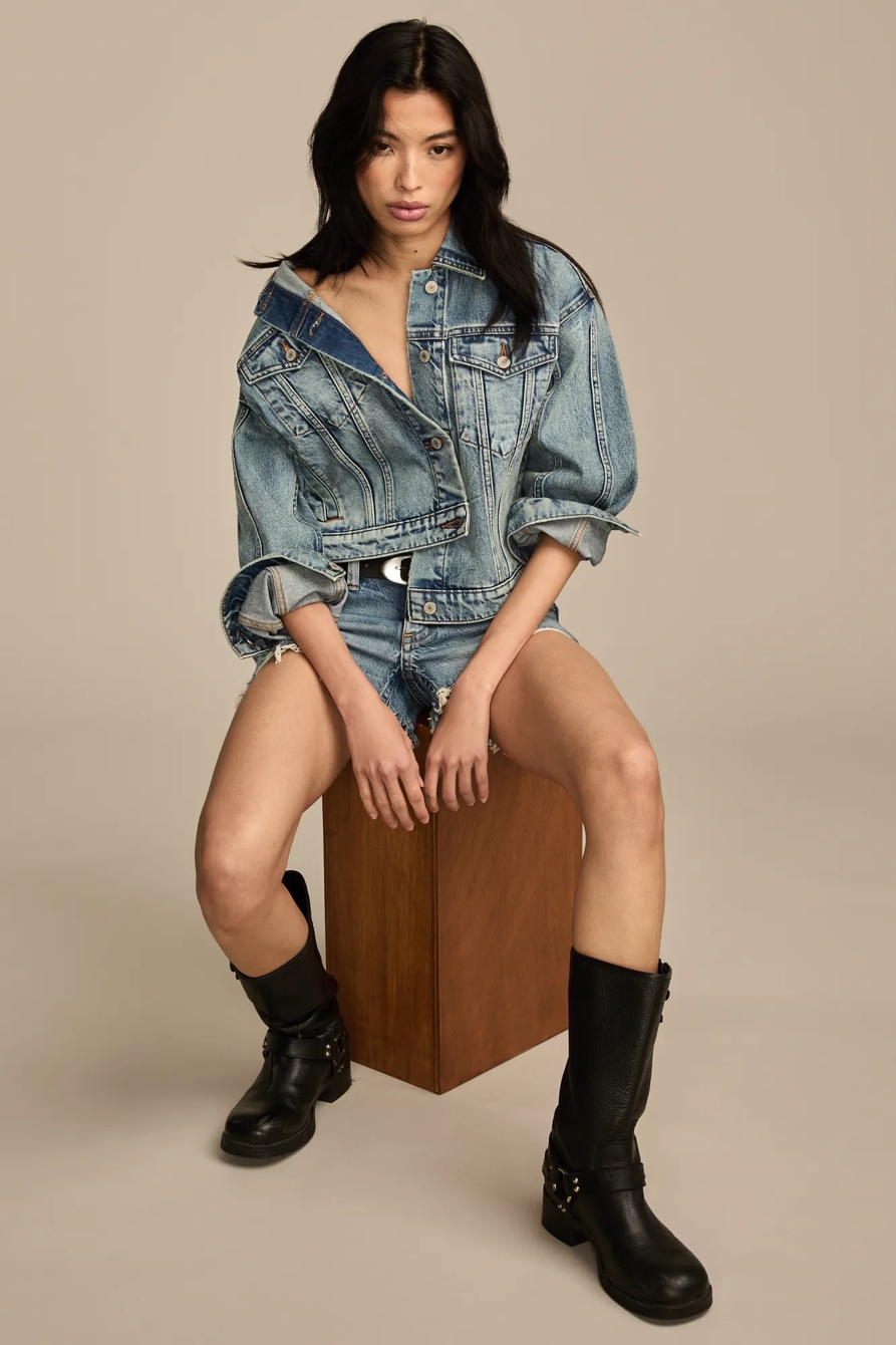 BARREL SLEEVE TRUCKER JACKET, image 2