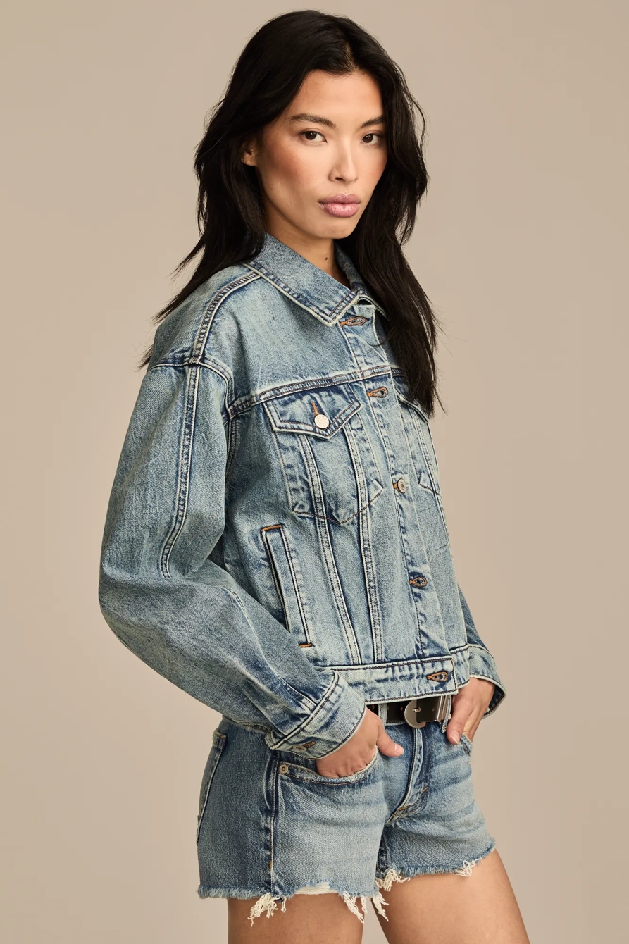 BARREL SLEEVE TRUCKER JACKET, image 4