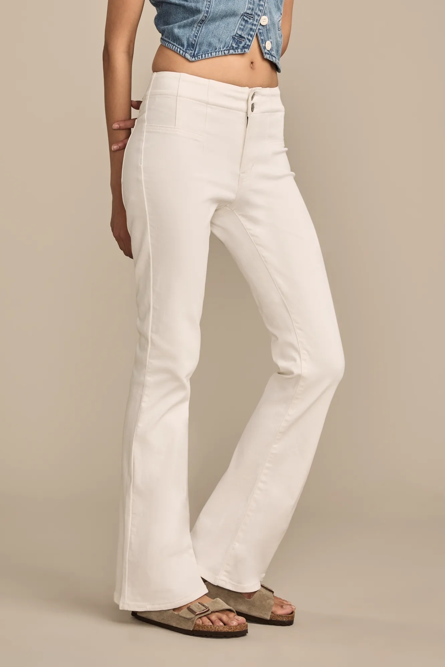 HIGH RISE SEAMED STEVIE FLARE, image 4