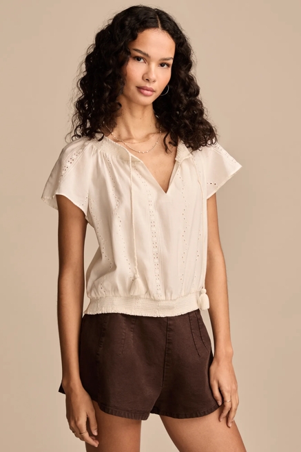 FLUTTER SLEEVE TOP, image 3