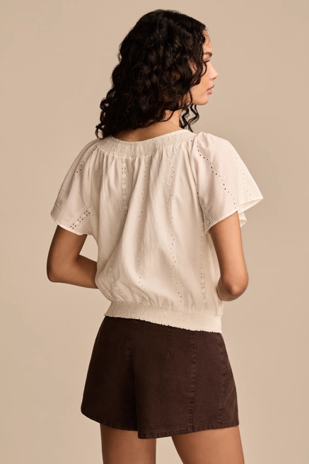 FLUTTER SLEEVE TOP, image 4