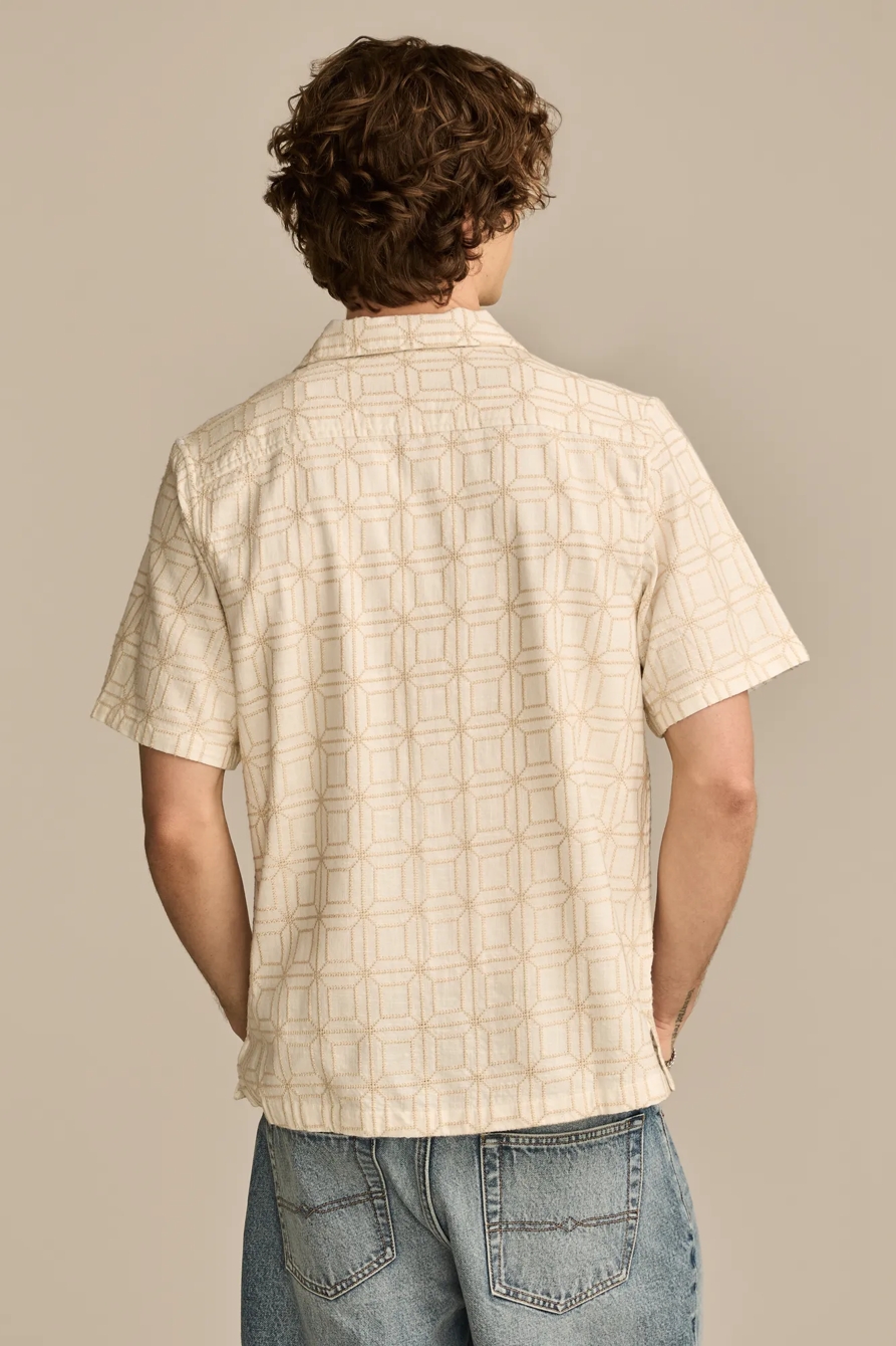 SHORT SLEEVE CAMP COLLAR SHIRT, image 4