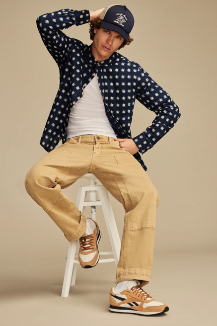 PRINTED 1 POCKET LONG SLEEVE SHIRT, image 2