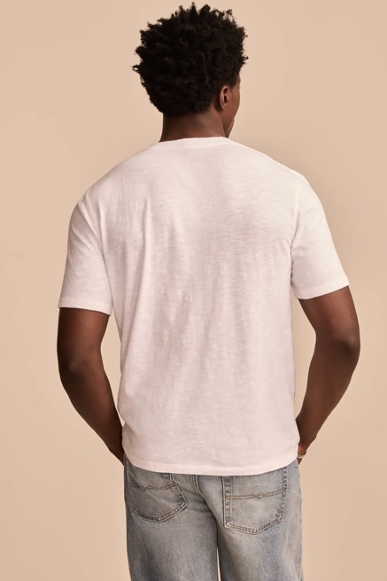 LINEN SHORT SLEEVE HENLEY, image 4