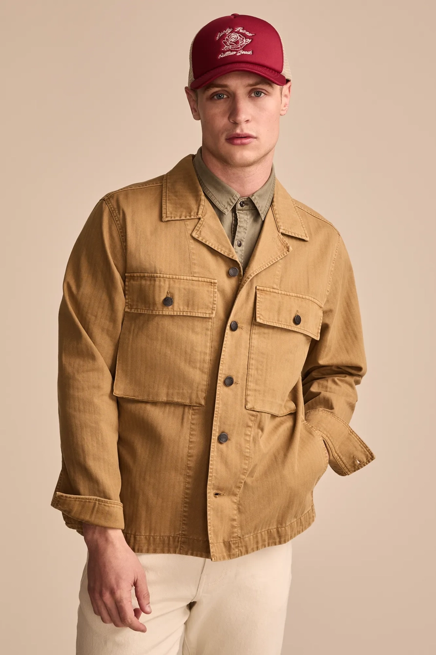 MILITARY SHIRT JACKET