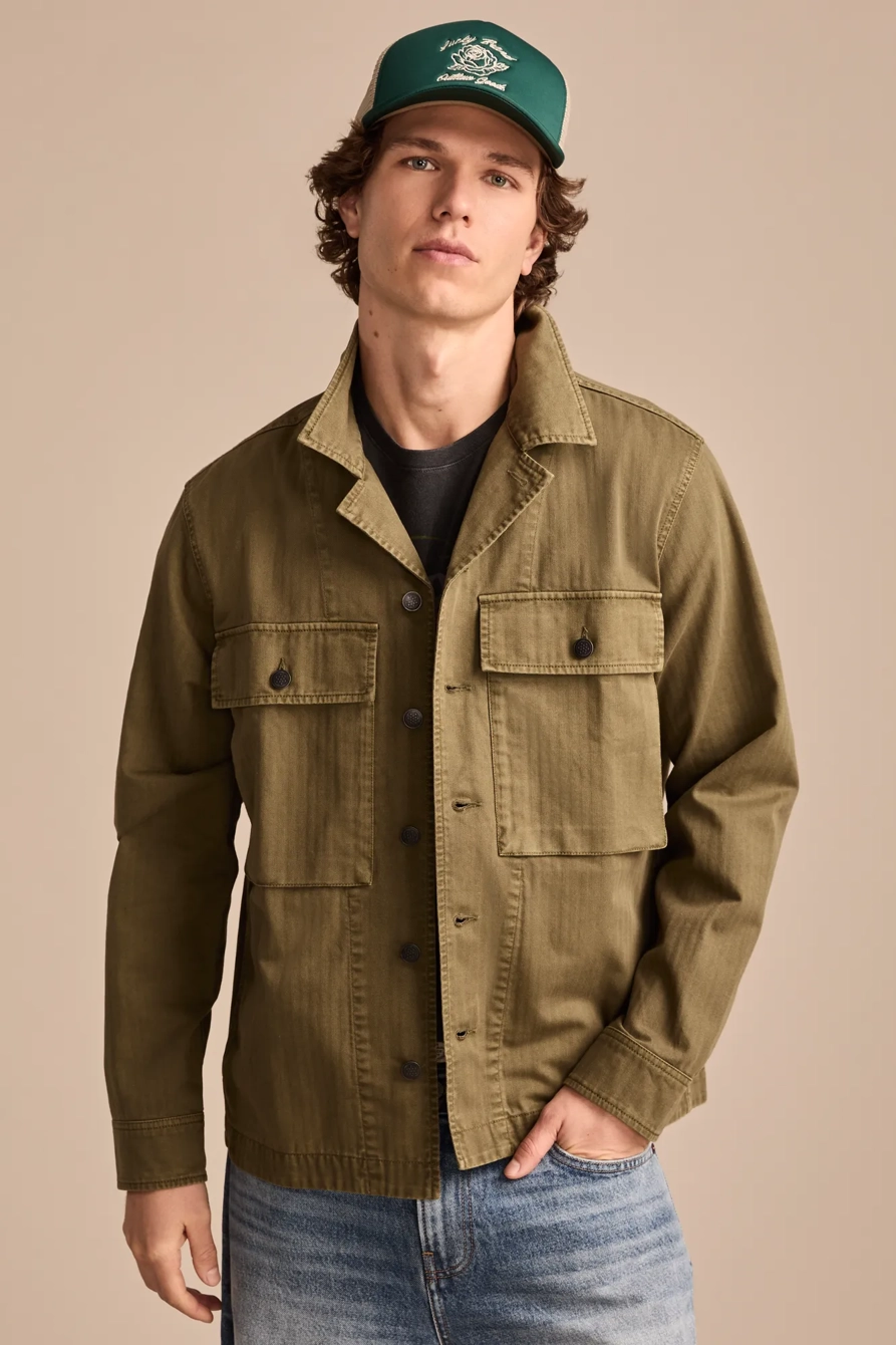 MILITARY SHIRT JACKET