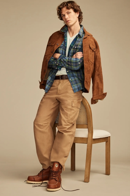 INDIGO TWILL LONG SLEEVE MASA WESTERN SHIRT, image 2