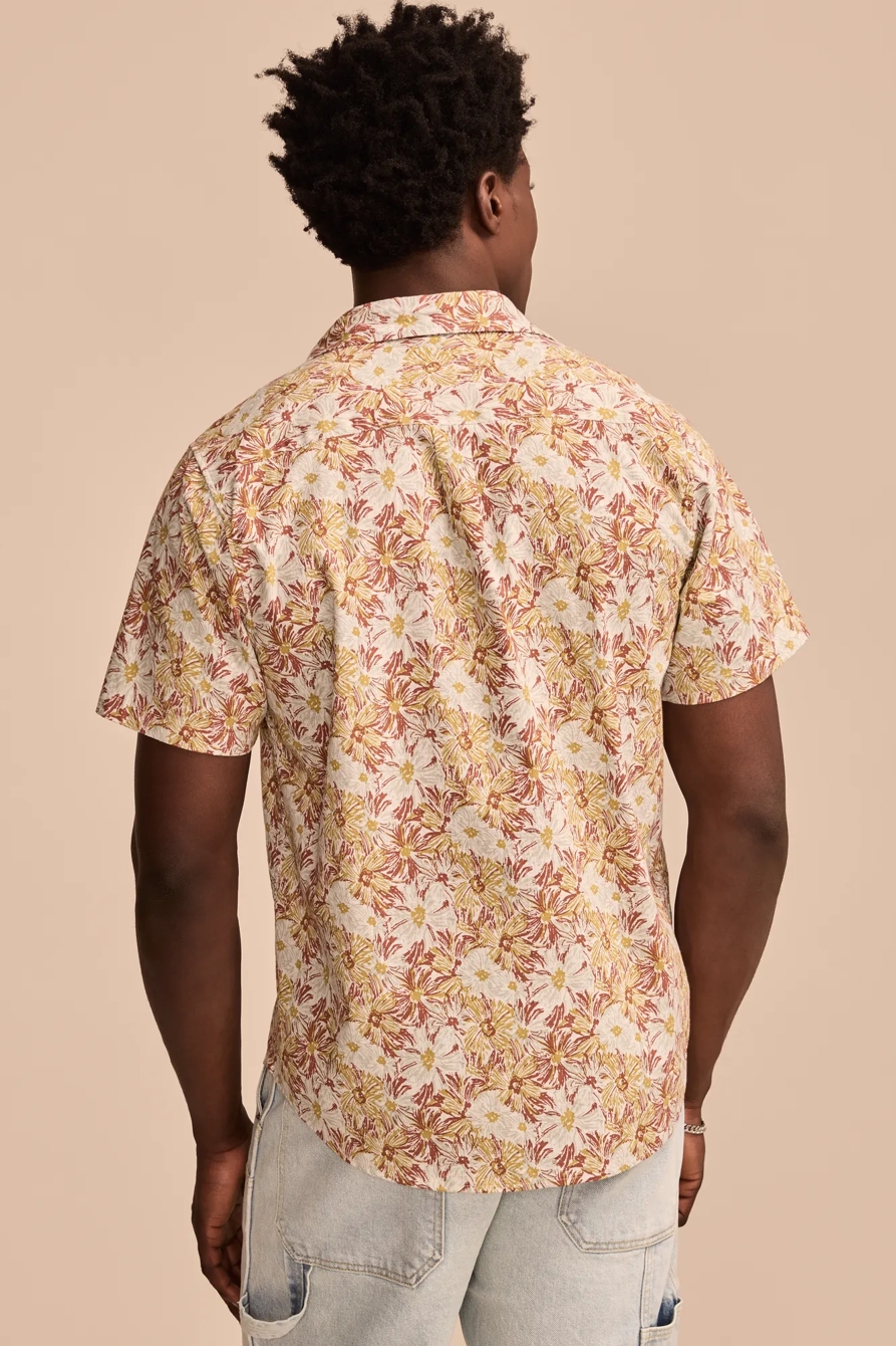 SHORT SLEEVE PRINTED 1 POCKET SHIRT, image 5