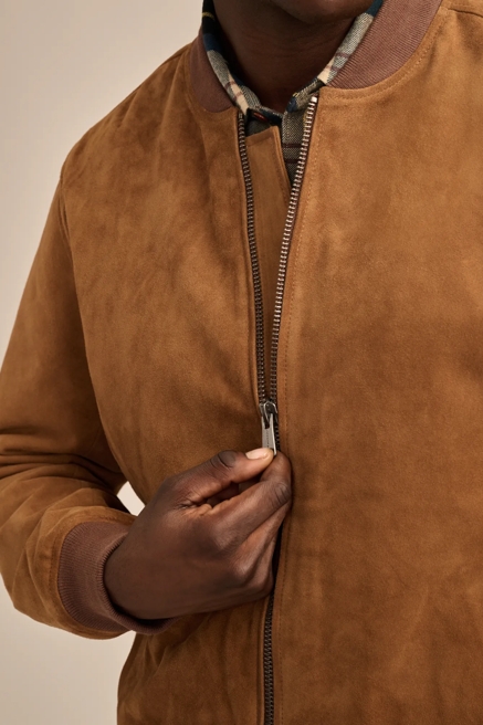 SUEDE BOMBER JACKET, image 4