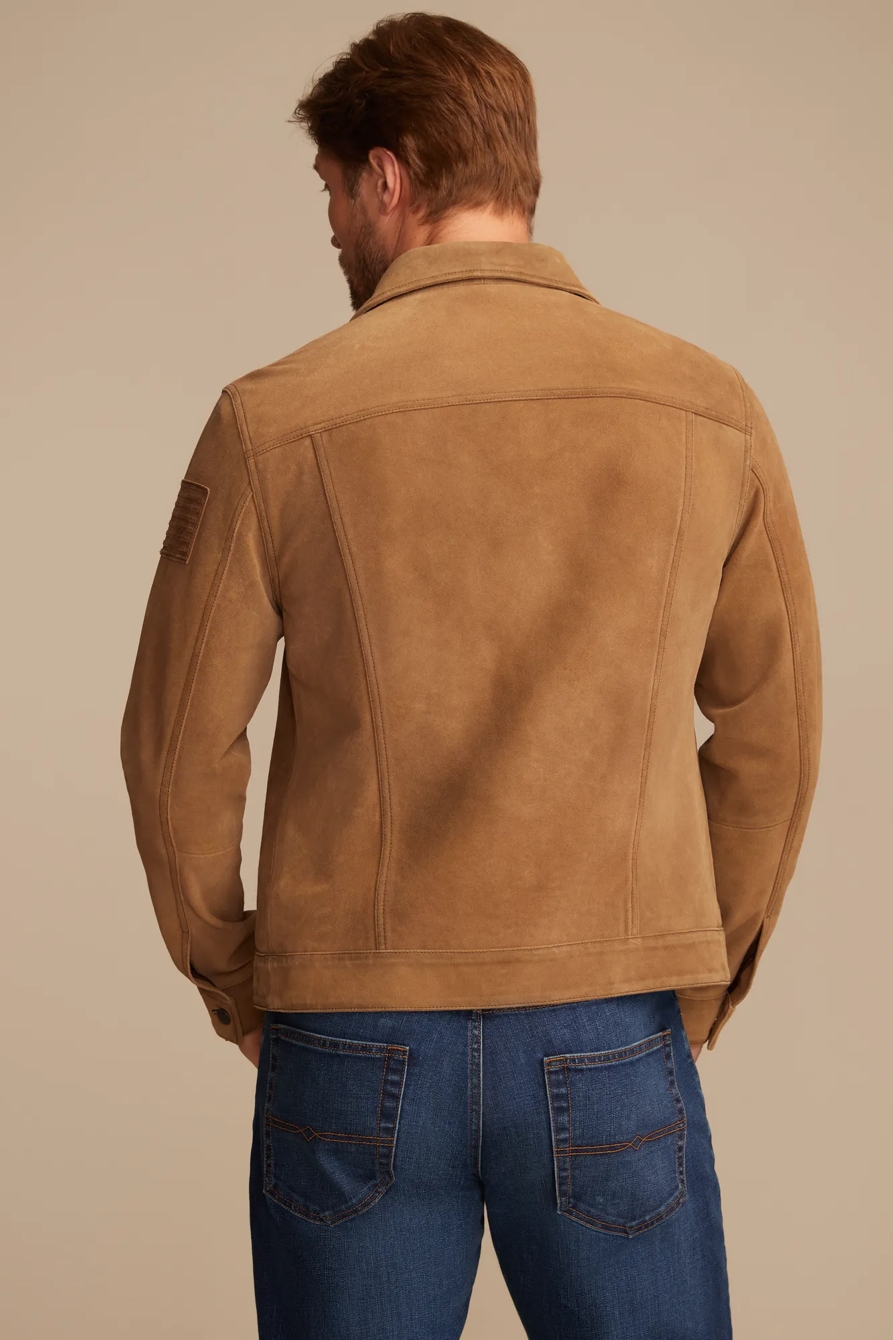 COLE HAUSER SUEDE TRUCKER JACKET, image 4