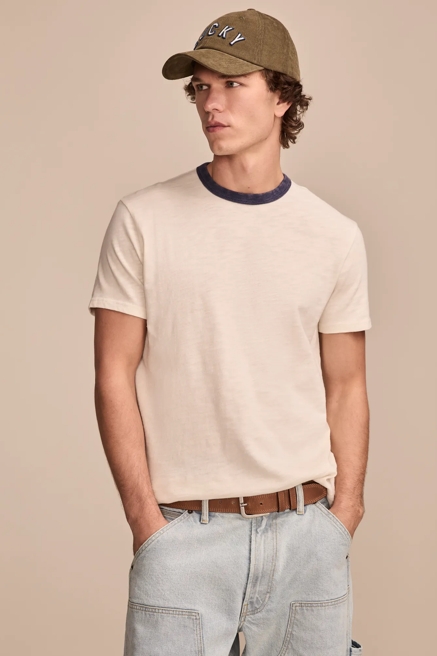 WEEKEND JERSEY RINGER TEE, image 1