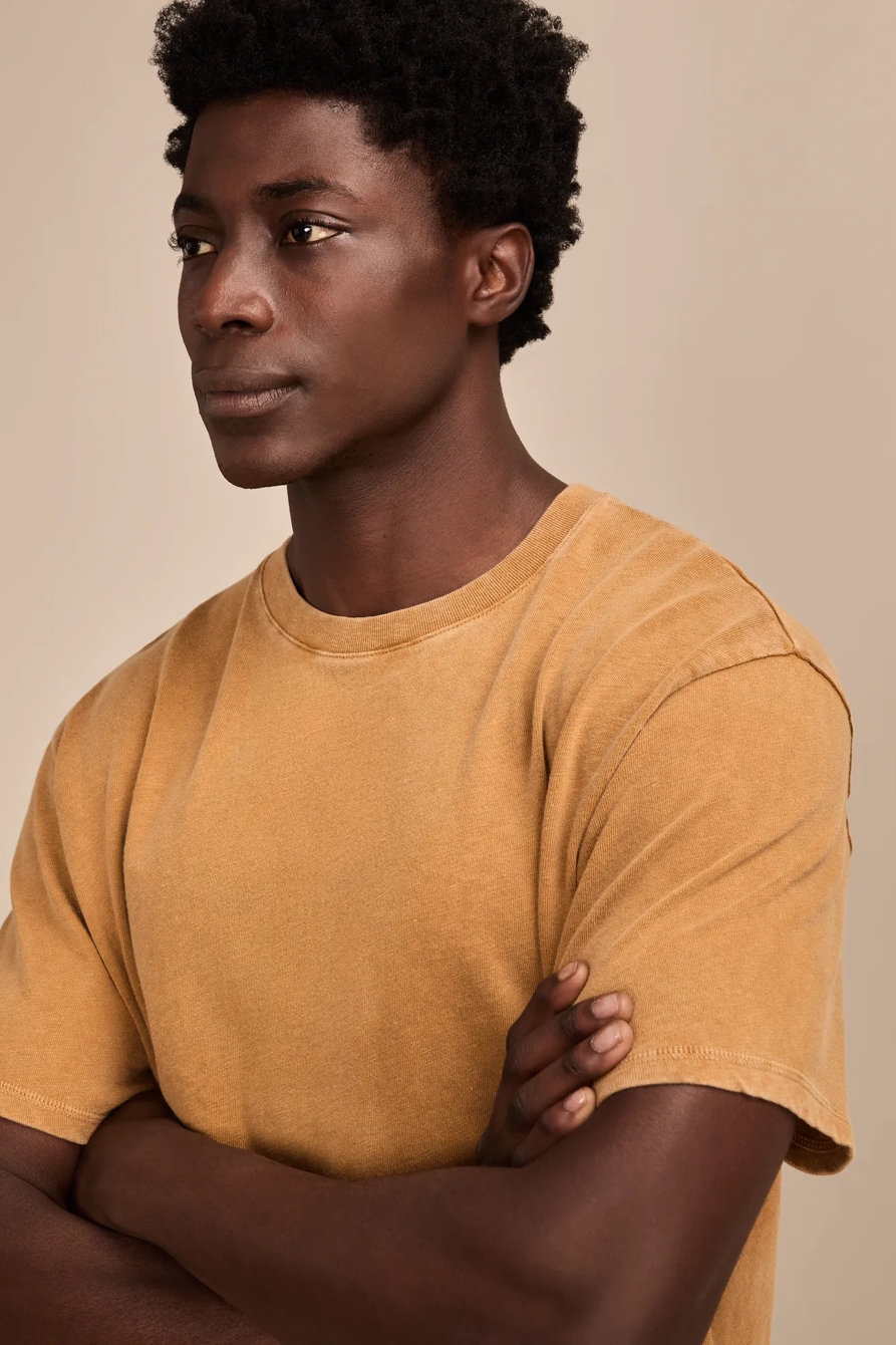 WEEKEND JERSEY RELAXED CREW TEE, image 2