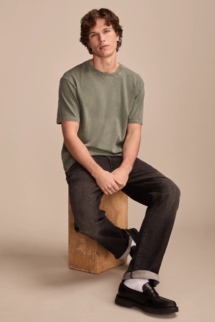 WEEKEND JERSEY RELAXED CREW TEE, image 4