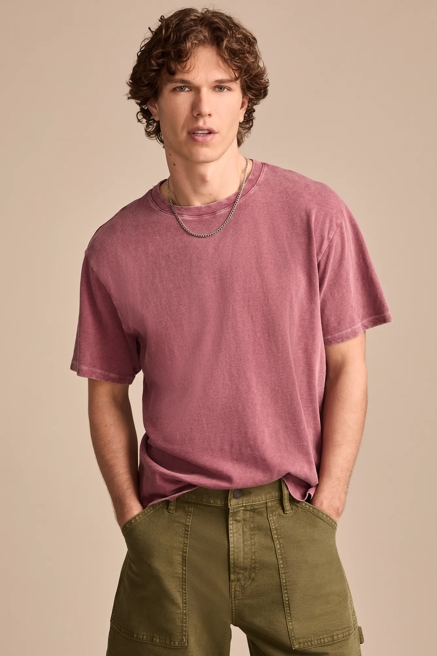 WEEKEND JERSEY RELAXED CREW TEE, image 1