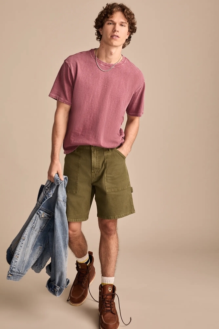 WEEKEND JERSEY RELAXED CREW TEE, image 2