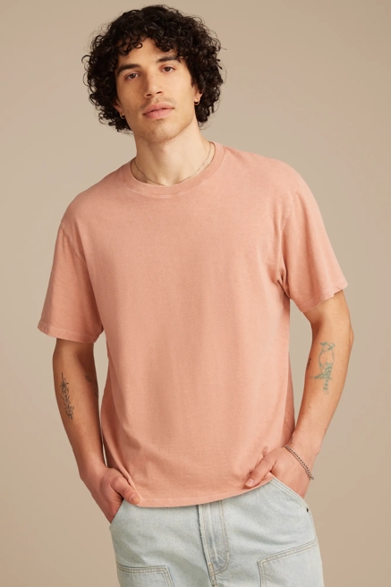 WEEKEND JERSEY RELAXED CREW TEE, image 1