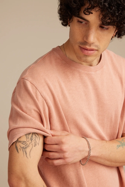 WEEKEND JERSEY RELAXED CREW TEE, image 2