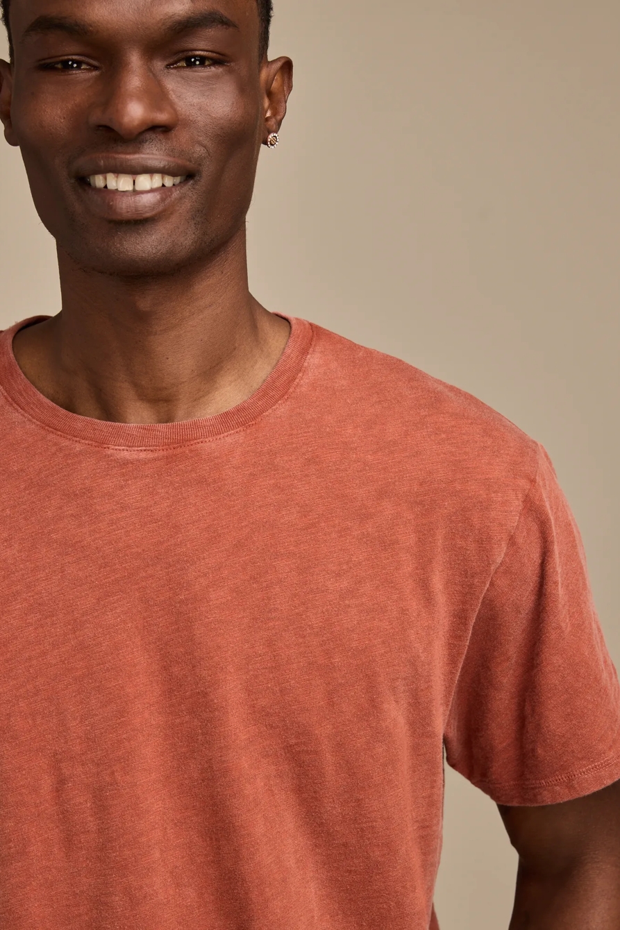 WEEKEND JERSEY RELAXED CREW TEE, image 2