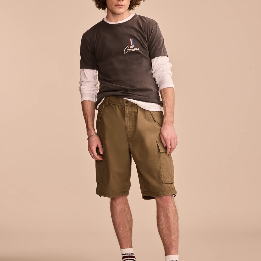 Lucky Brand Parachute Cargo Short - Men's Shorts Denim Jean Cargo