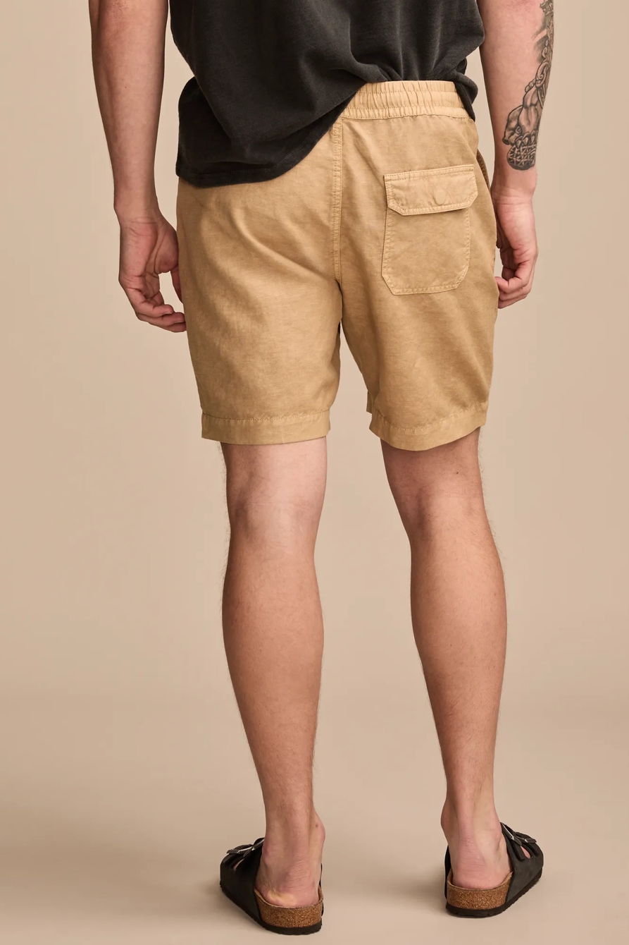 7 INCH LINEN PULL ON SHORT, image 5