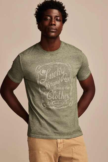 LUCKY LABEL TEE, image 1