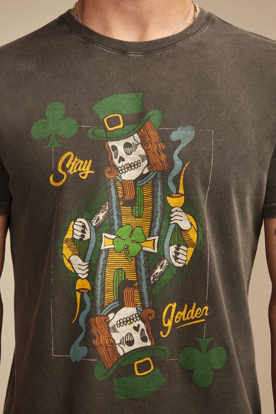STAY GOLD CARD TEE, image 2