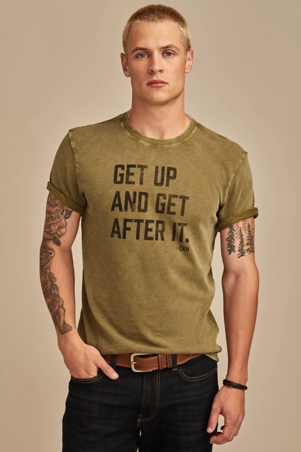 COLE HAUSER GET UP GRAPHIC TEE, image 1