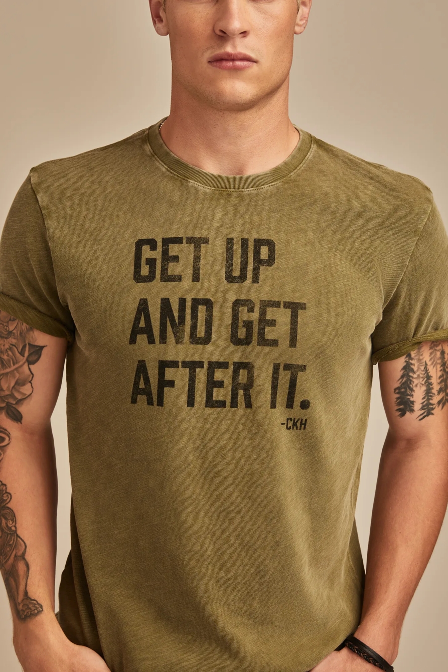 COLE HAUSER GET UP GRAPHIC TEE, image 2
