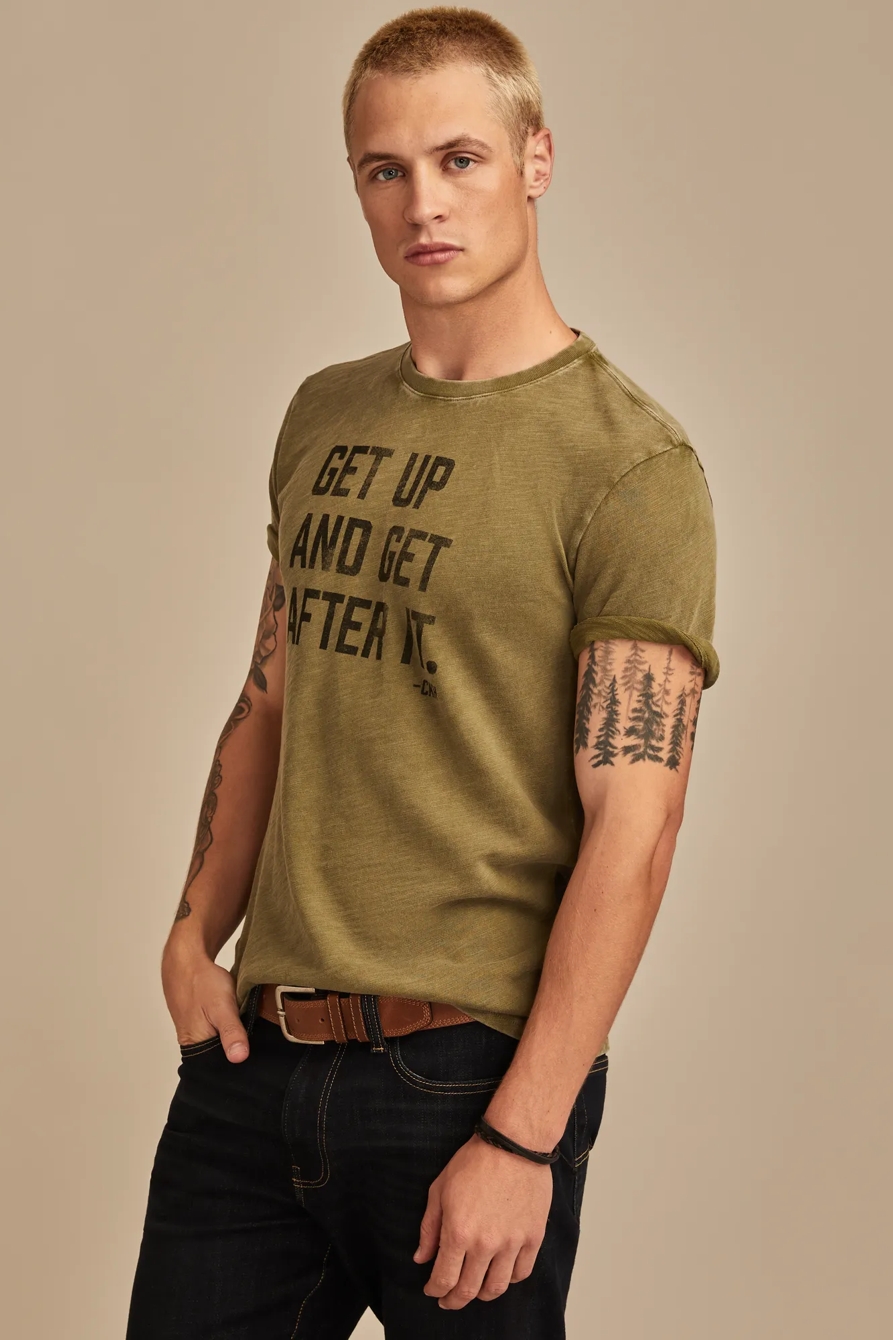 COLE HAUSER GET UP GRAPHIC TEE, image 3