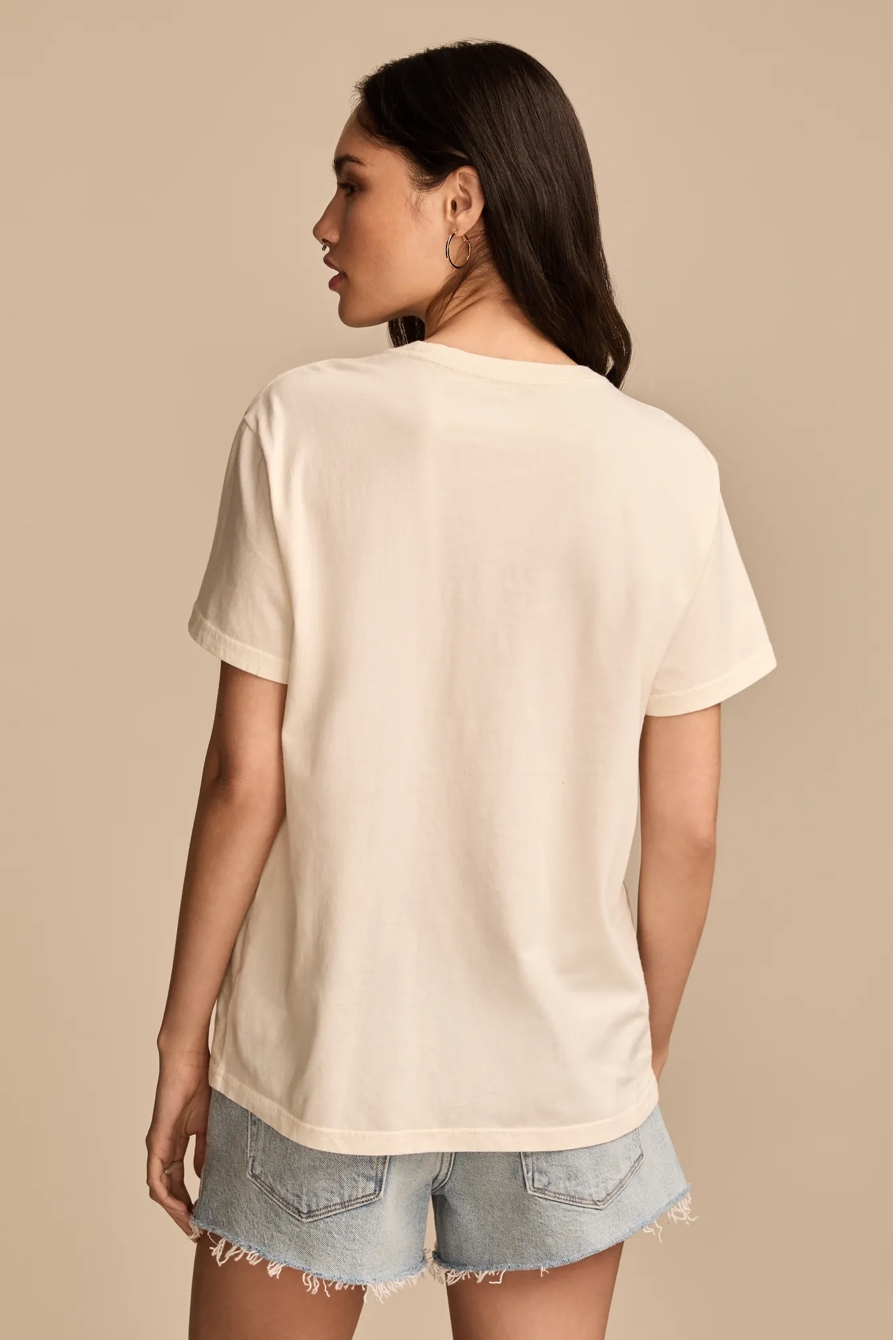 LUCKY FLORAL BOYFRIEND TEE, image 4