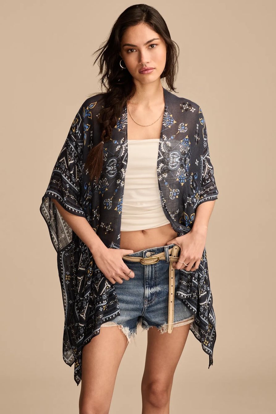 EASY PRINTED KIMONO, image 2