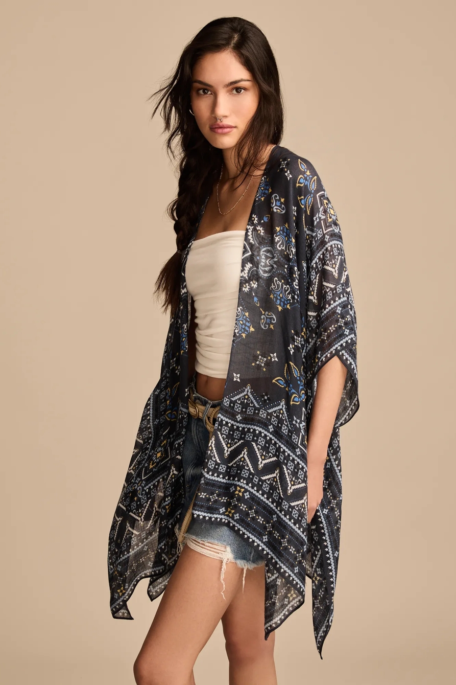 EASY PRINTED KIMONO, image 4