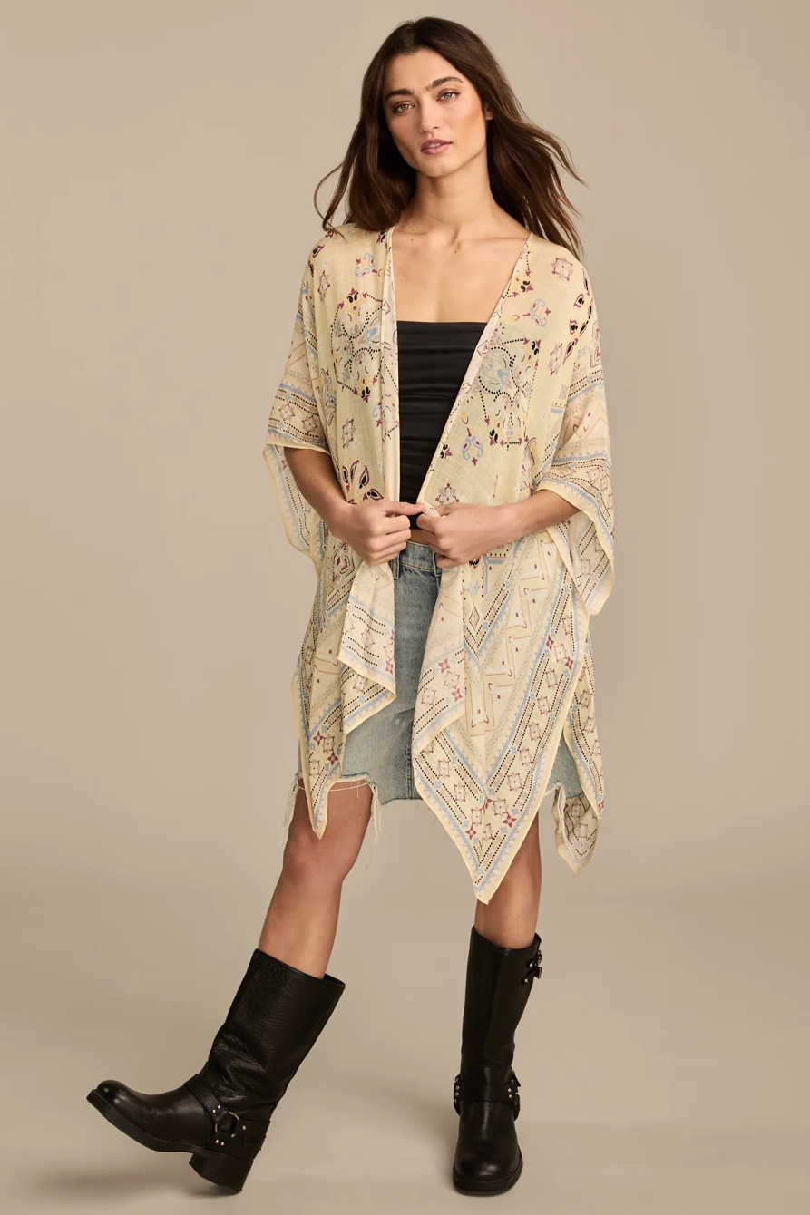 EASY PRINTED KIMONO, image 2