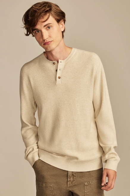 HENLEY SWEATER, image 1