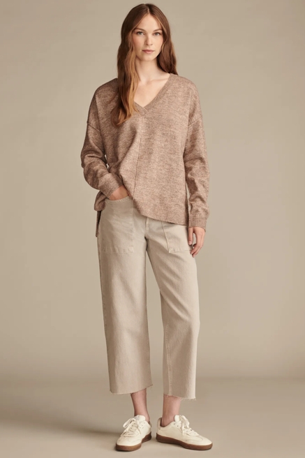 LUCKY LEGEND PATCH POCKET HIGH RISE WIDE LEG, image 1