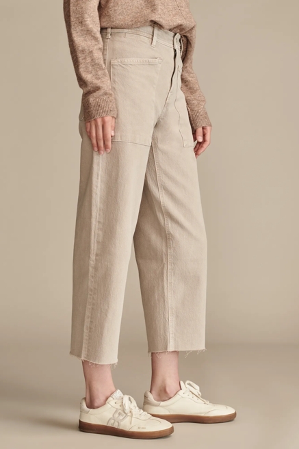 LUCKY LEGEND PATCH POCKET HIGH RISE WIDE LEG, image 3