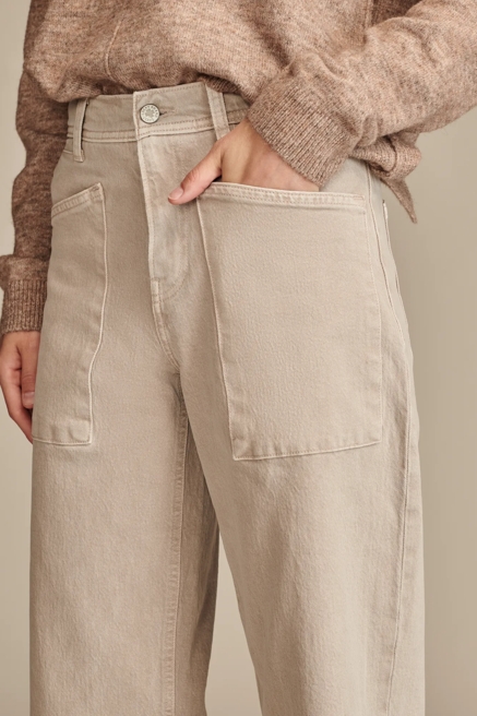 LUCKY LEGEND PATCH POCKET HIGH RISE WIDE LEG, image 4