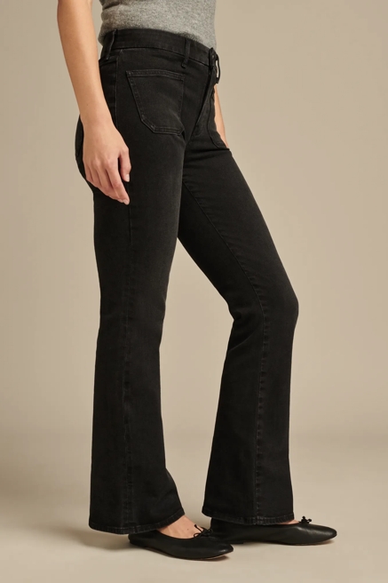 HIGH RISE PATCH POCKET STEVIE FLARE, image 4