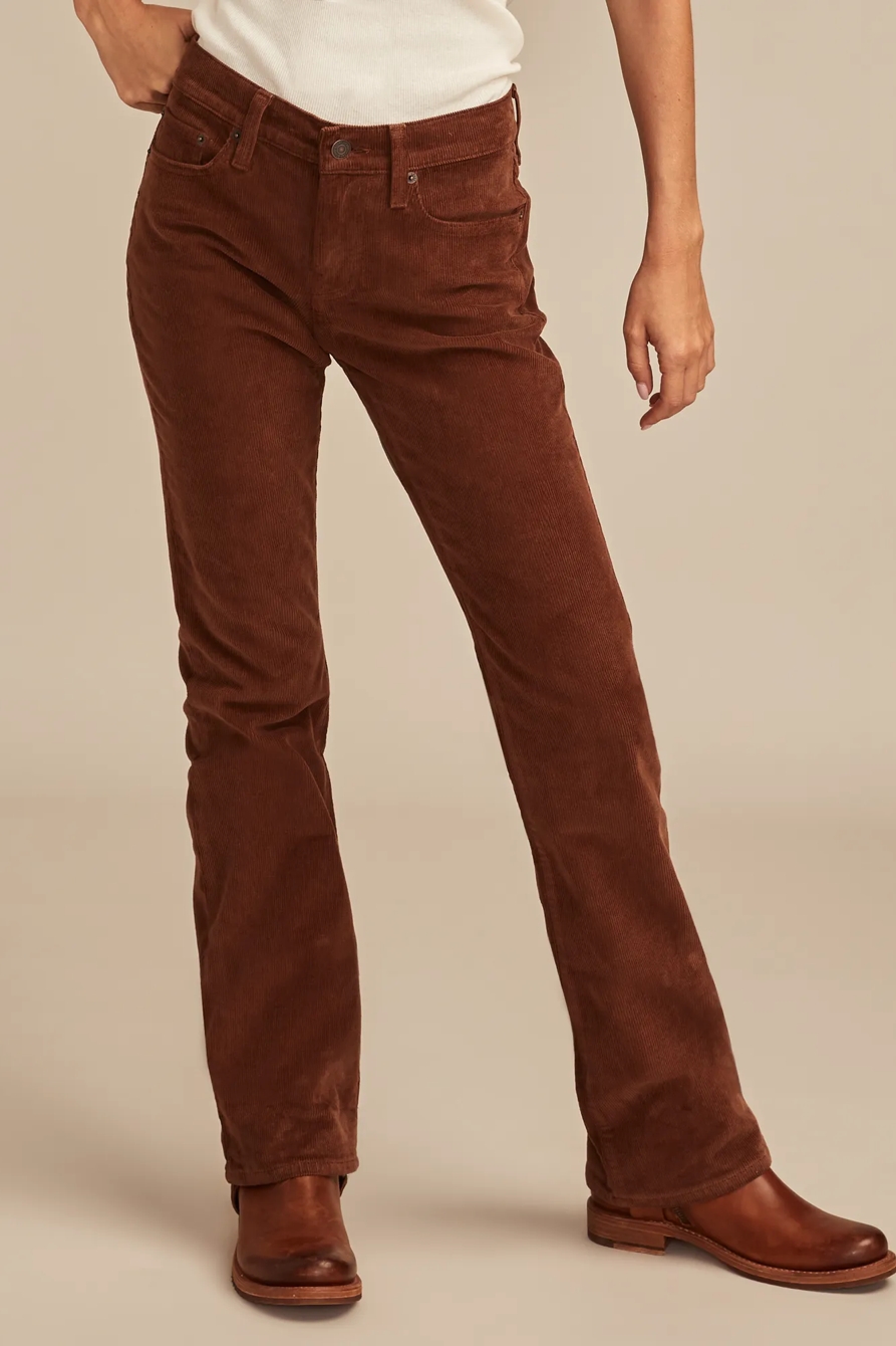 MID RISE CORDUROY SWEET BOOT, image 2