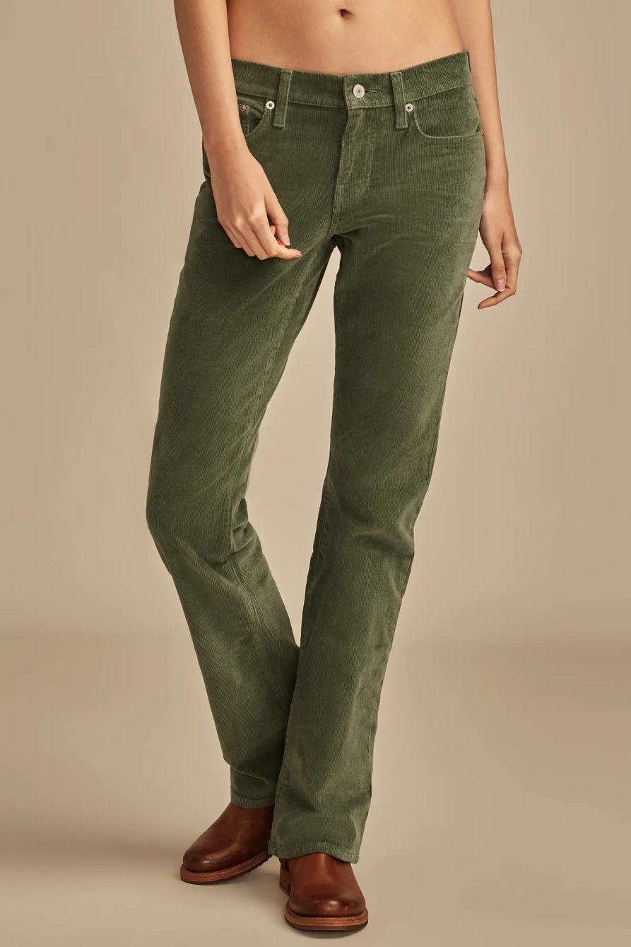 MID RISE CORDUROY SWEET BOOT, image 2
