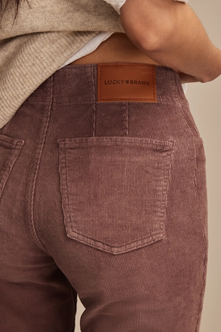 HIGH RISE SEAMED CORDUROY STEVIE FLARE, image 4