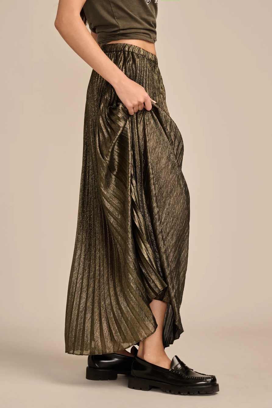 PLEATED MIDI SKIRT, image 4
