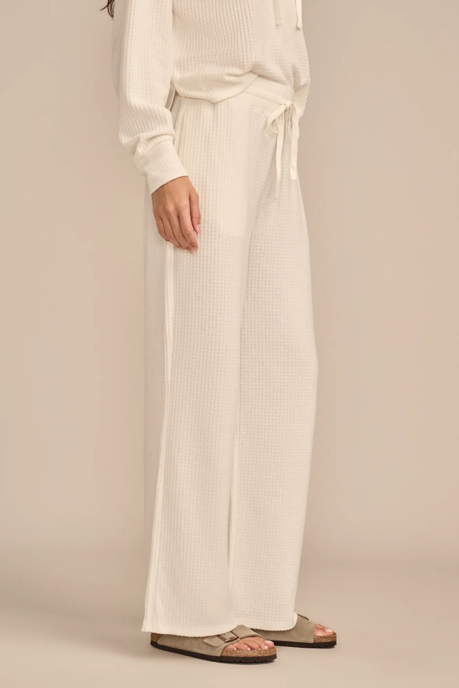 CLOUD WAFFLE WIDE LEG PANT, image 2