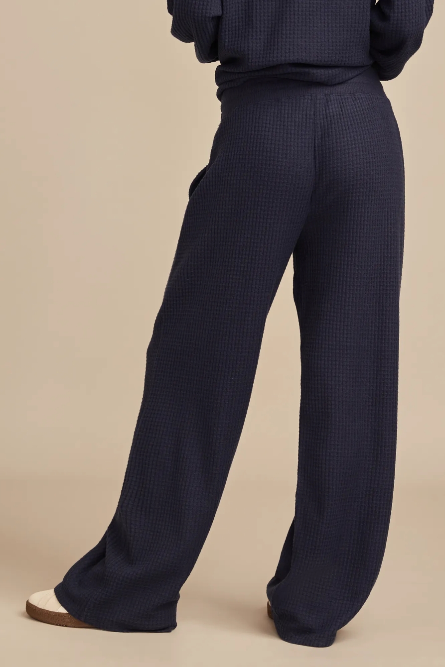 CLOUD WAFFLE WIDE LEG PANT, image 3