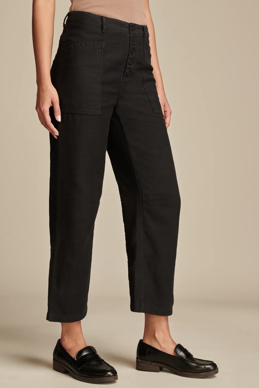 BUTTON FRONT UTILITY PANT, image 4