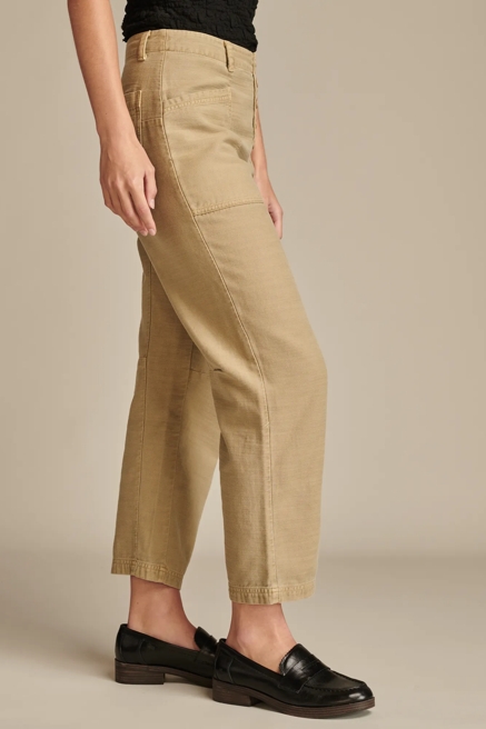 BUTTON FRONT UTILITY PANT, image 4