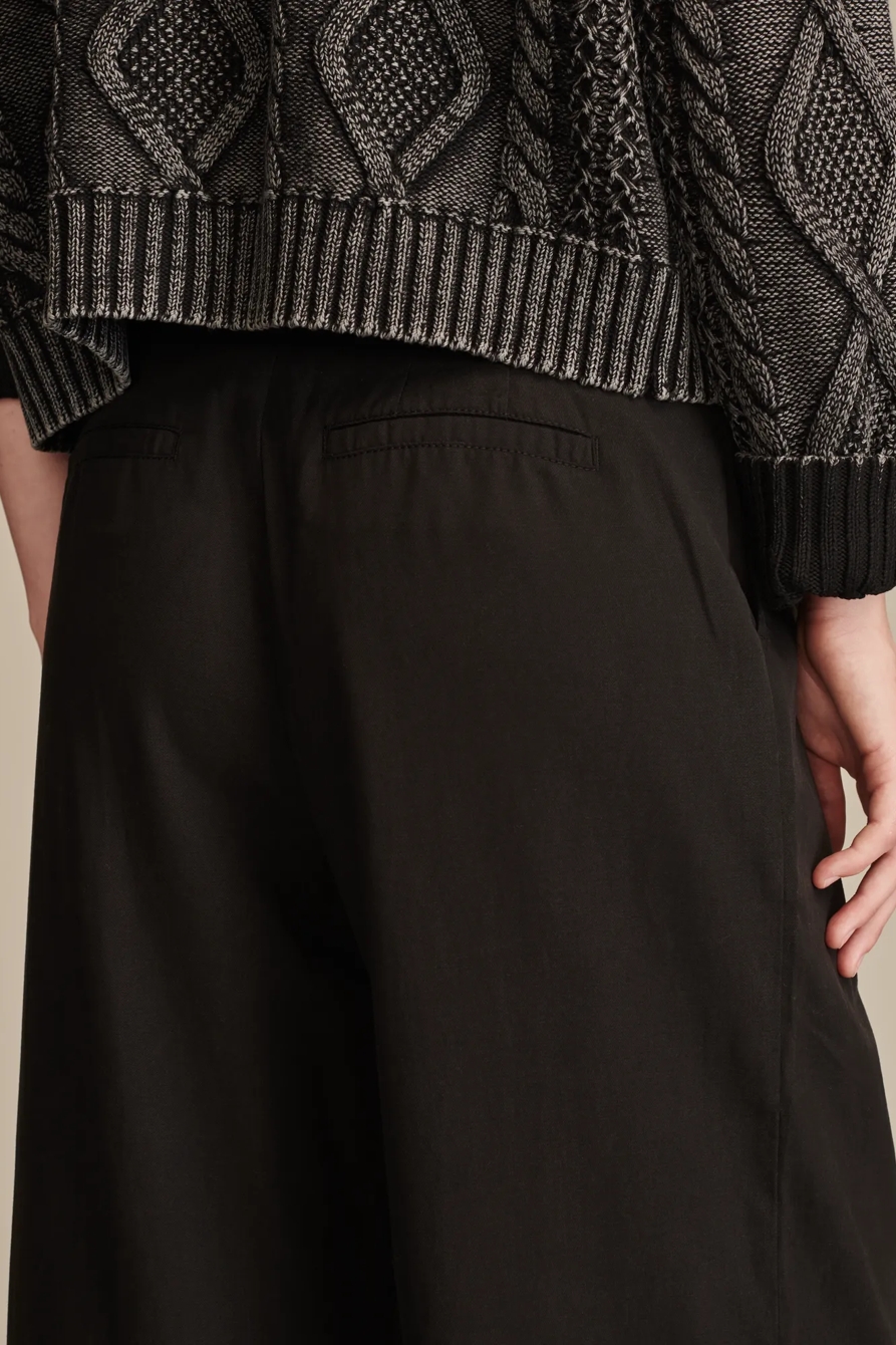 CLASSIC WIDE LEG PLEATED PANT, image 4