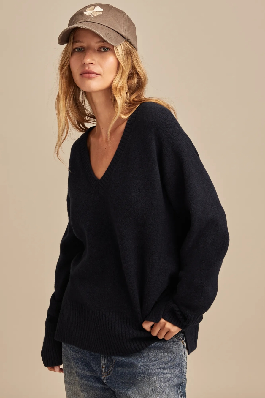 CLOUDSOFT V NECK SWEATER, image 5