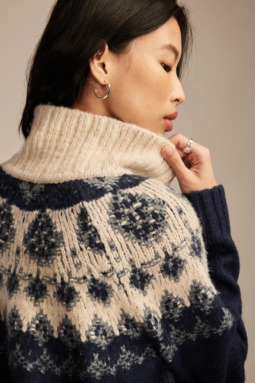 FAIRISLE TURTLENECK SWEATER, image 2
