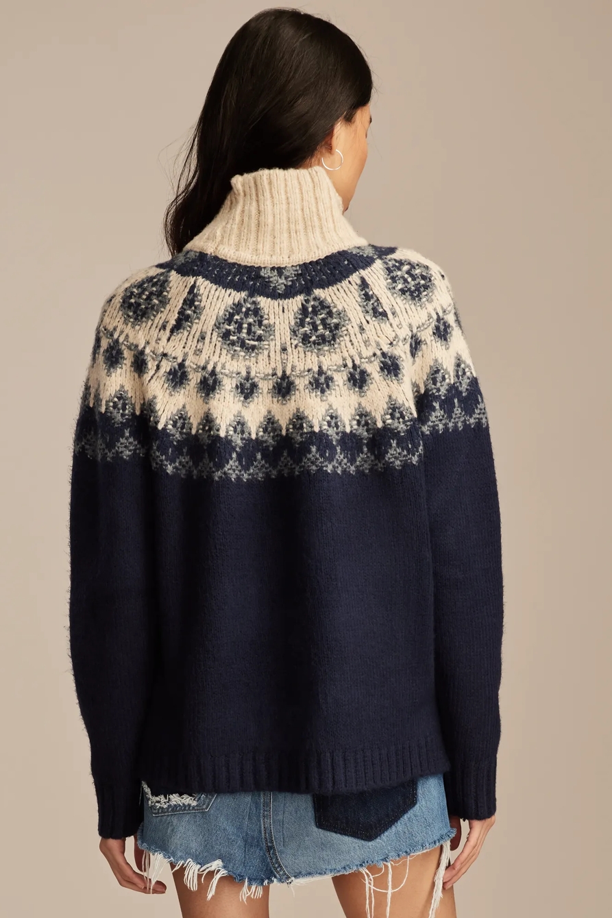 FAIRISLE TURTLENECK SWEATER, image 3